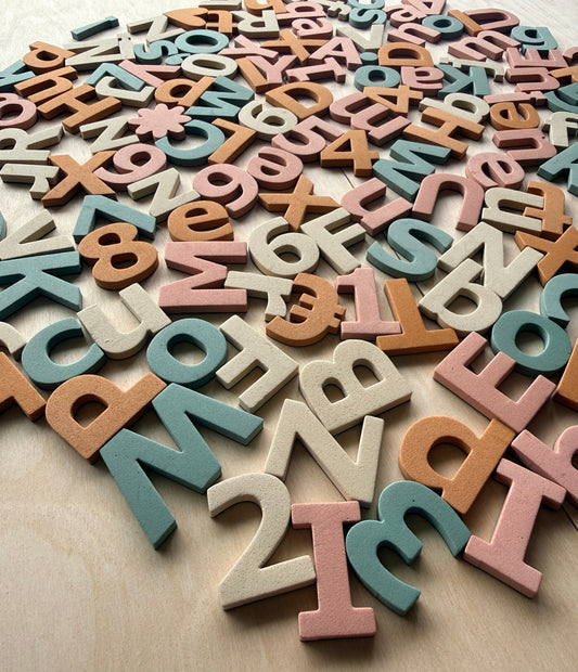 Magnetische Letters & Cijfers – 135-delige Set