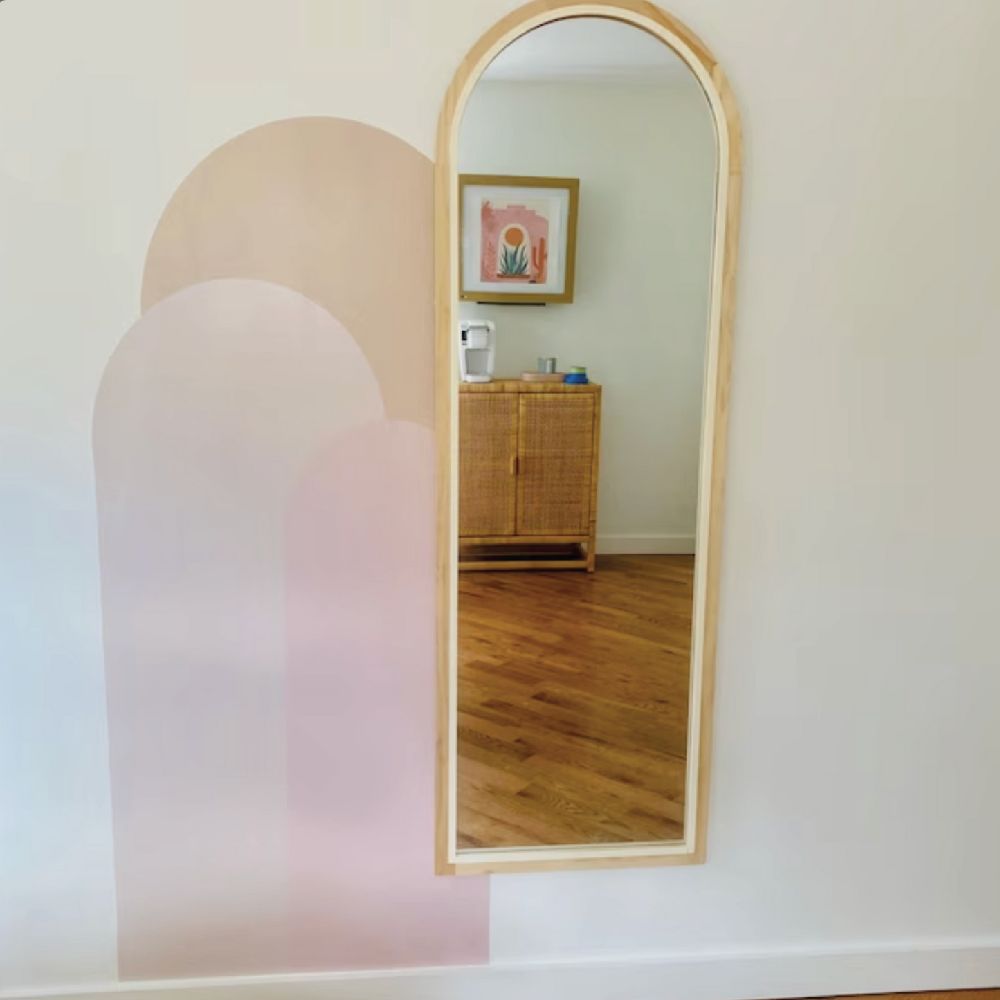 Muursticker minimalistische boho bogen