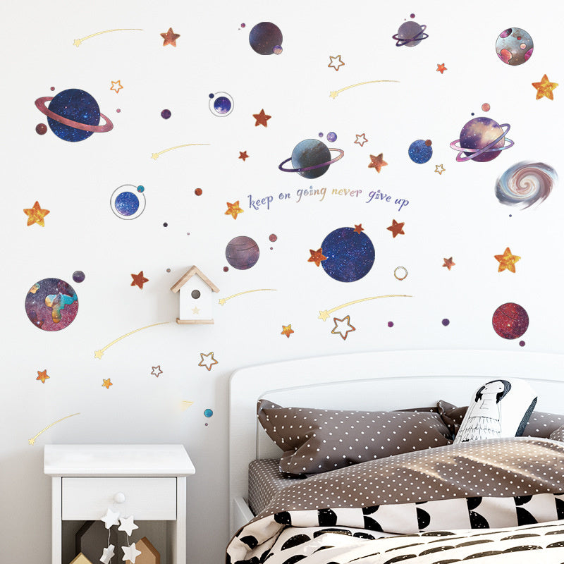 Muursticker planeten sticker kinderkamer
