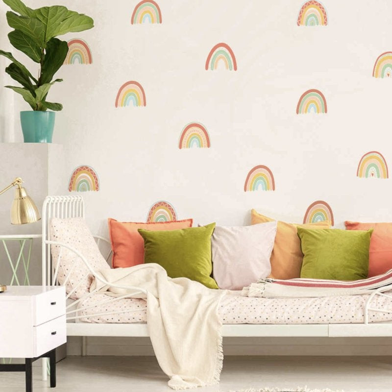 Muursticker regenboog mini regenbogen kinderkamer / babykamer