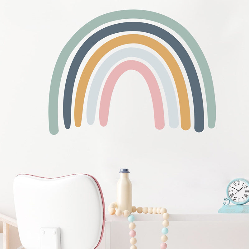 Muursticker regenboog kinderkamer