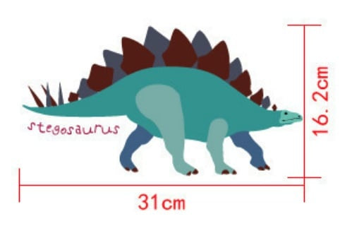 Muurstickers dinosaurussen kinderkamer