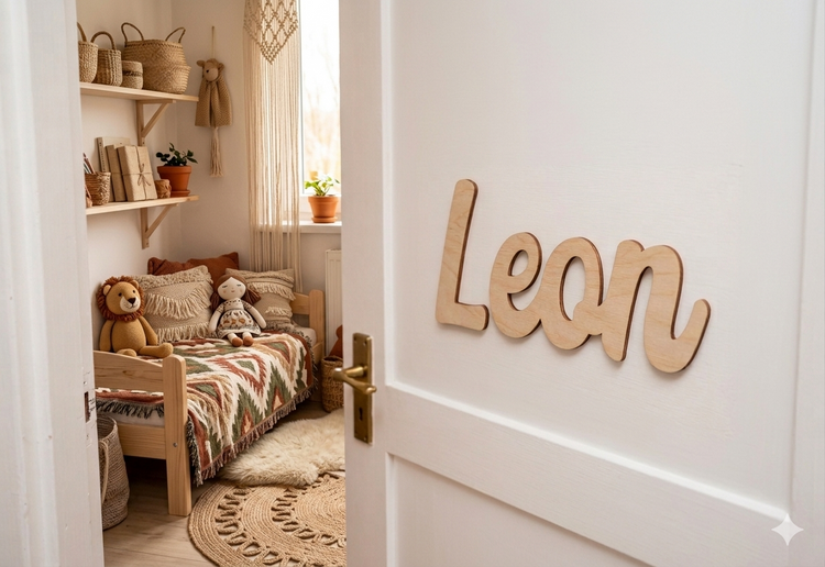 Wooden Decorations for Kids' Rooms