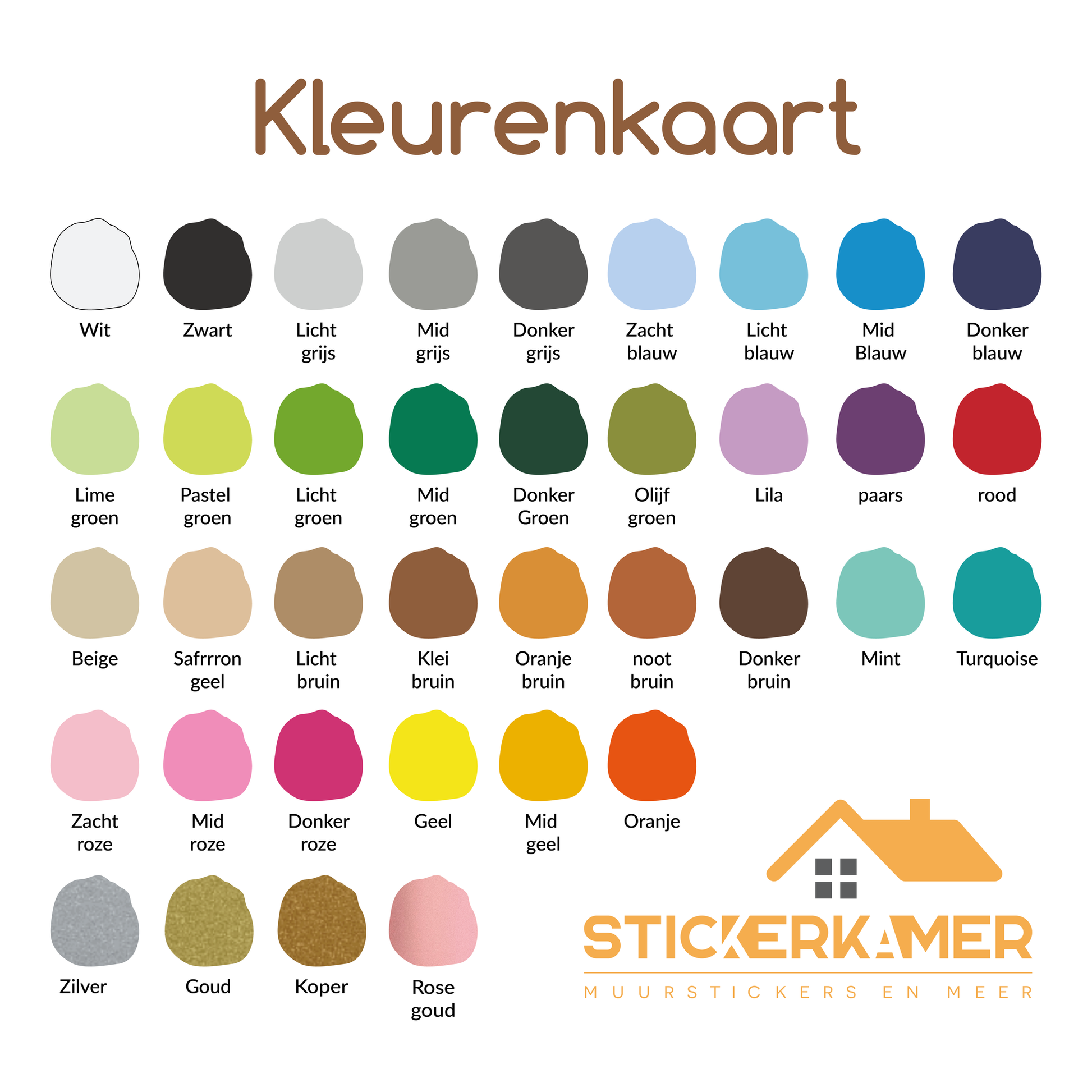 Kleurenkaart
