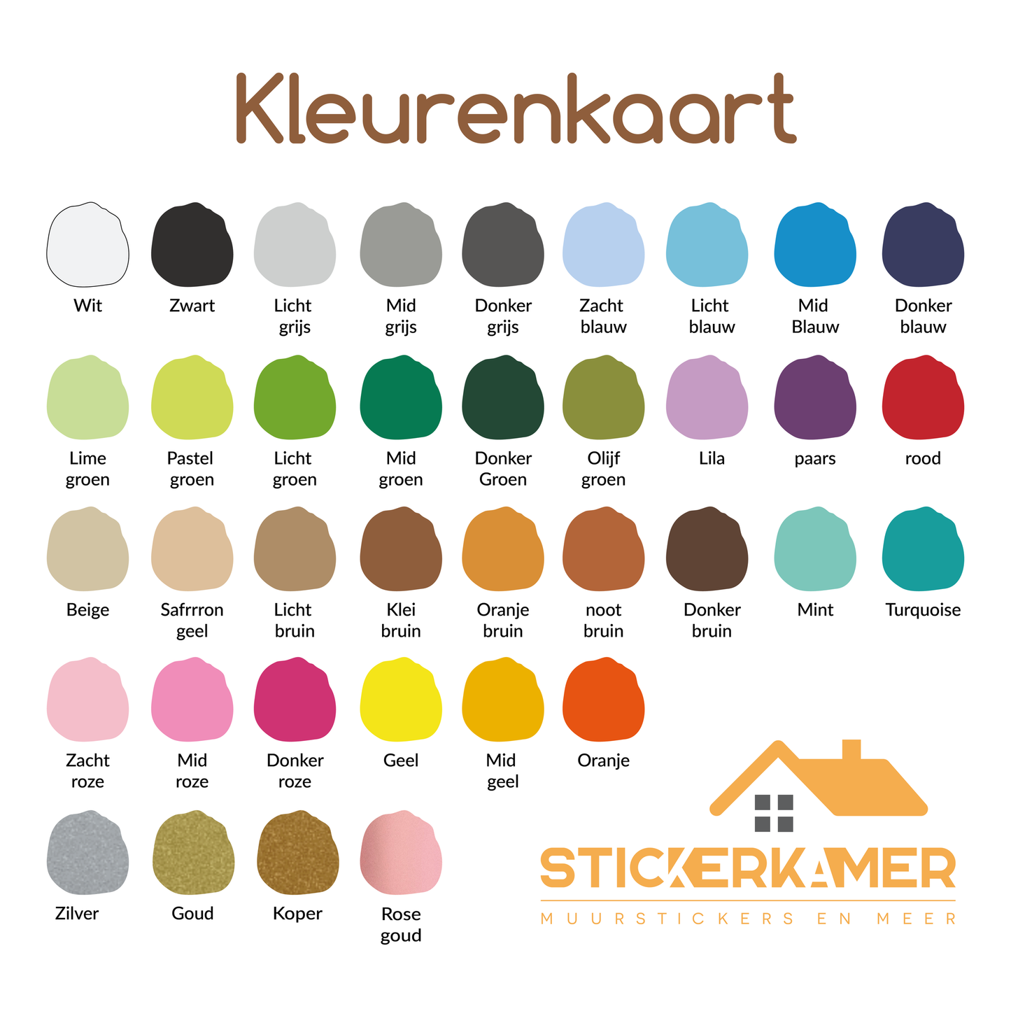Kleurenkaart