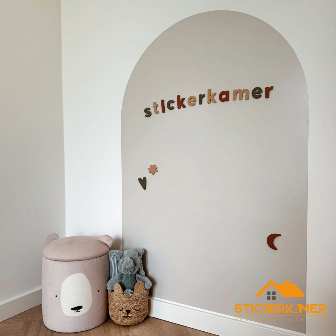 Magnetisch Schoolbord Muursticker voor Kinderkamer 95cm x 70cm – Verwijderbaar