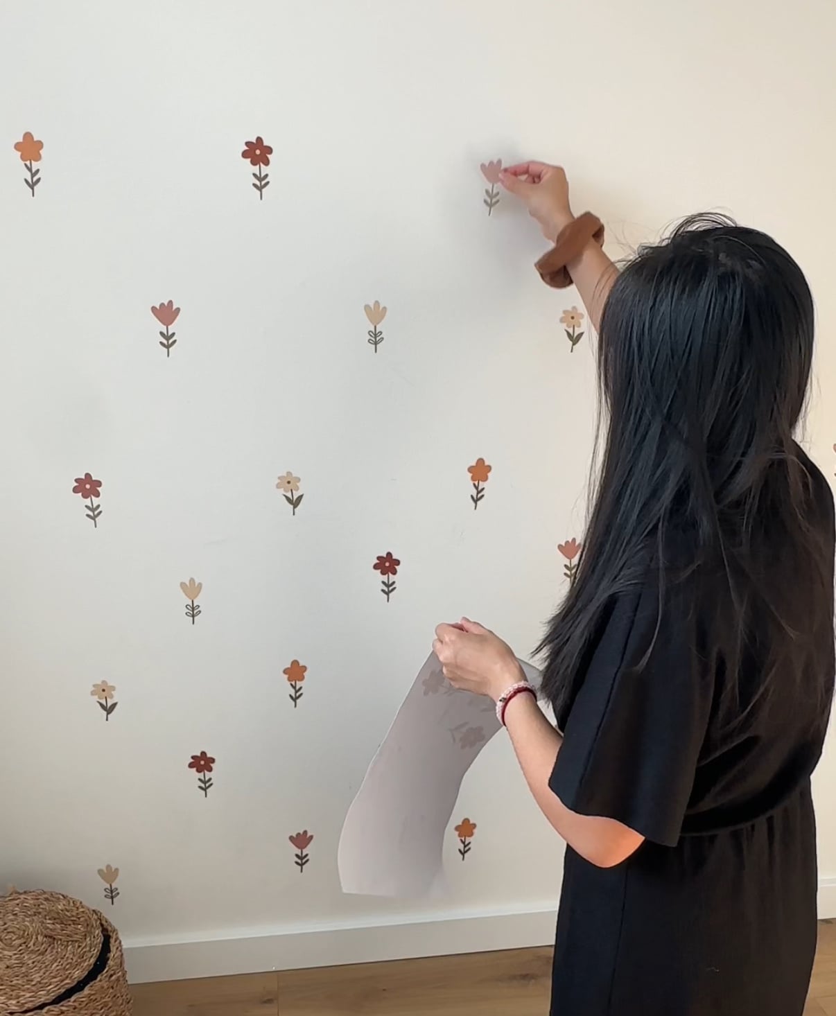 Muursticker bloemetjes
