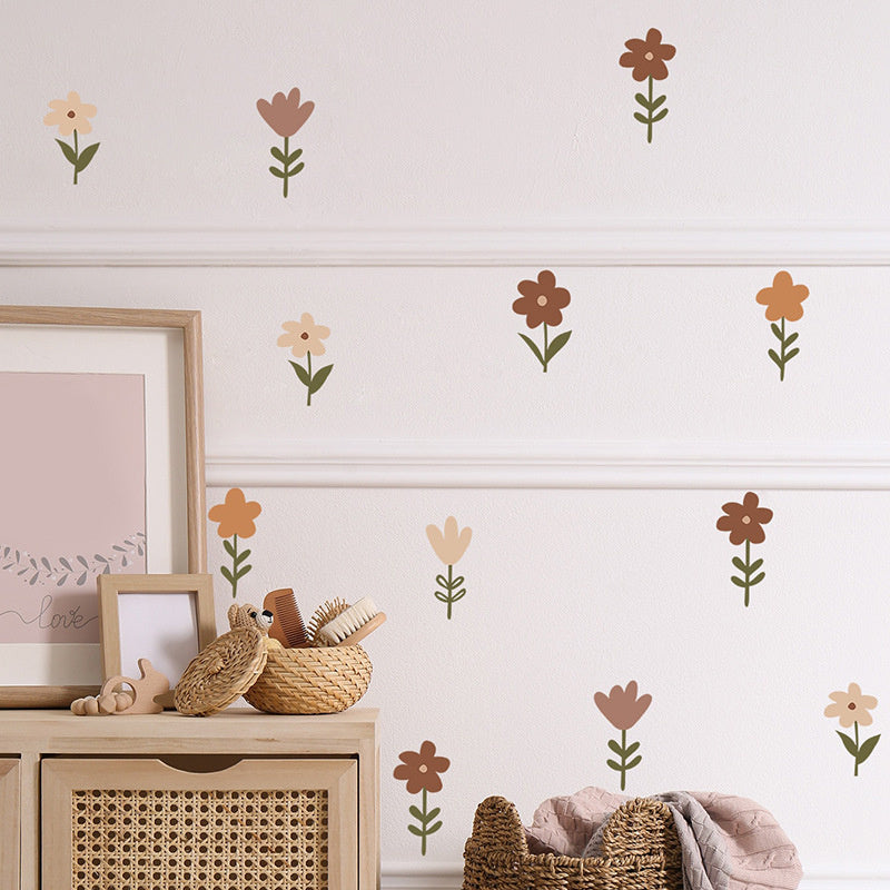 Muursticker bloemetjes