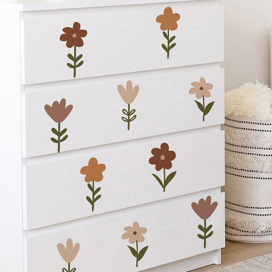 Muursticker bloemetjes