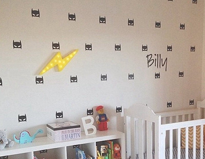 Muursticker Batman babykamer / kinderkamer