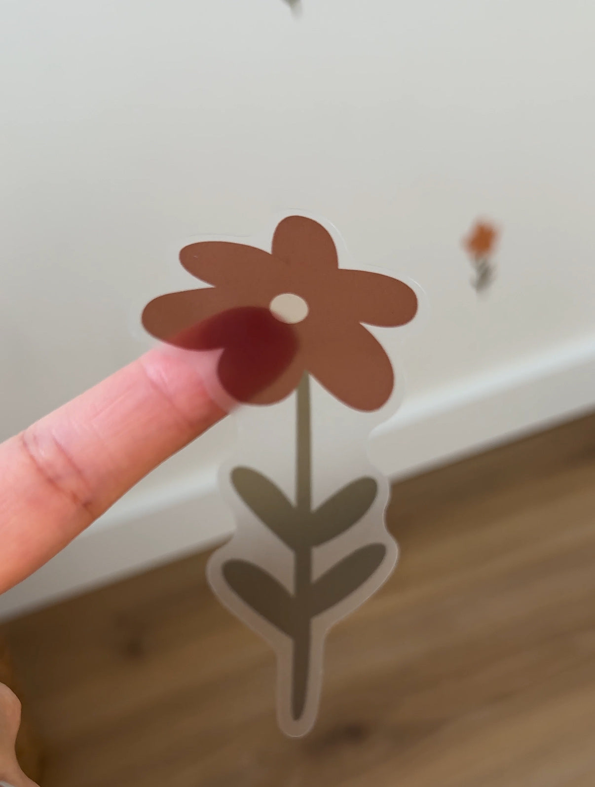 Muursticker bloemetjes