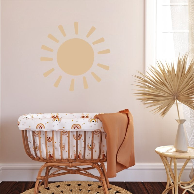 Muursticker boho zon kinderkamer