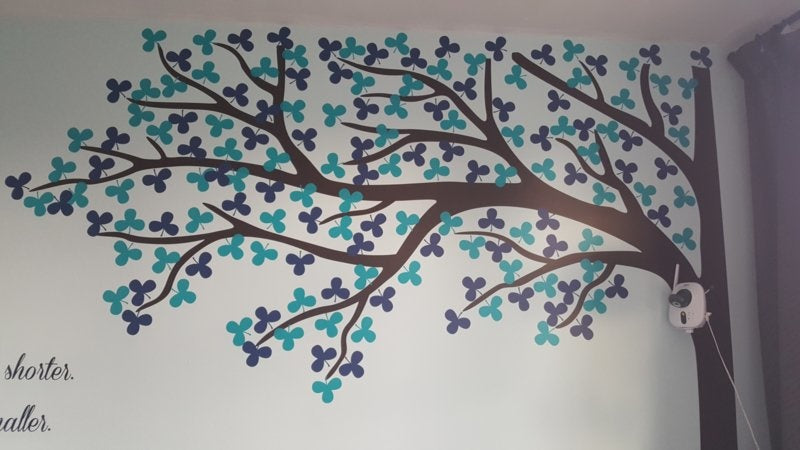 Muursticker boom kinderkamer (kies je eigen kleuren)