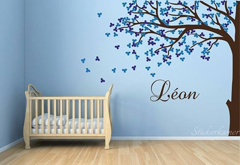 Muursticker boom kinderkamer (kies je eigen kleuren)