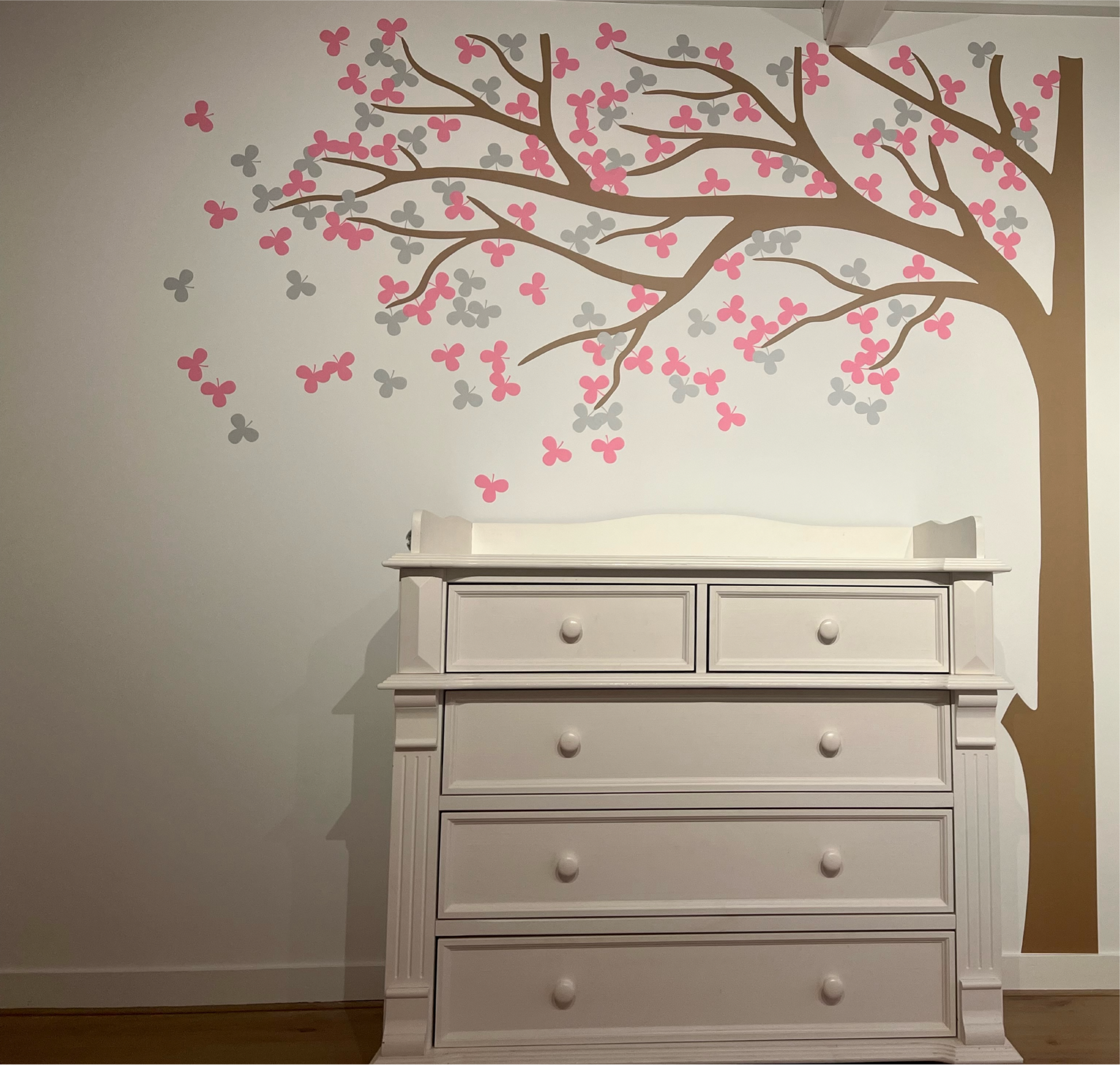Muursticker boom kinderkamer XL (kies je eigen kleuren)