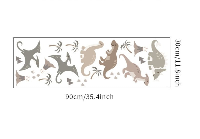 Muursticker dinosaurus kinderkamer