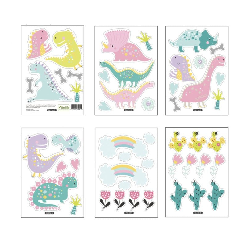 Muursticker dinosaurus stickers kinderkamer / babykamer