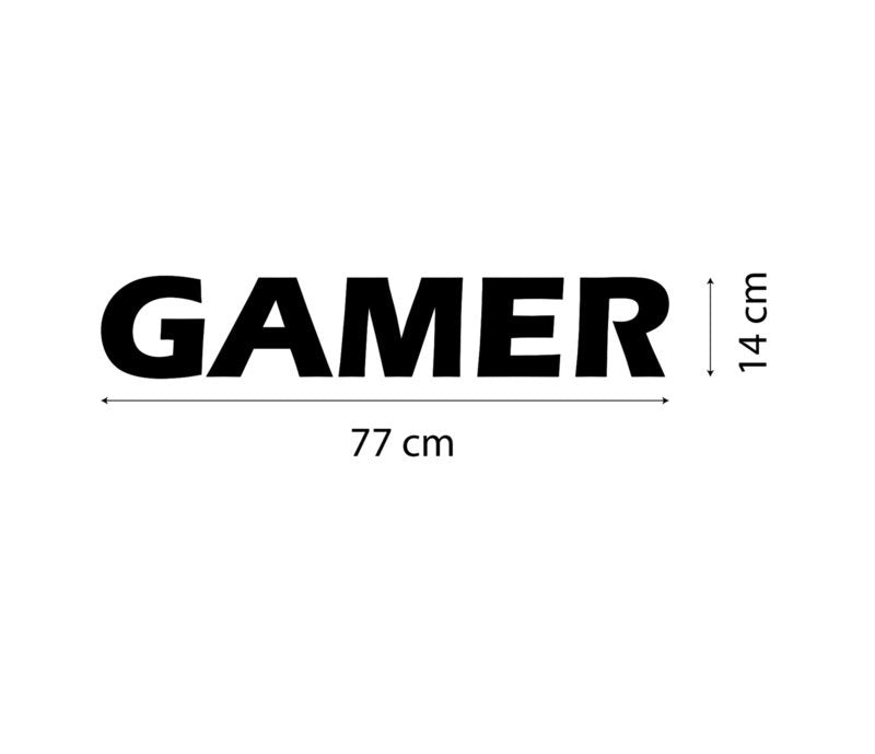 Muursticker gamer kinderkamer