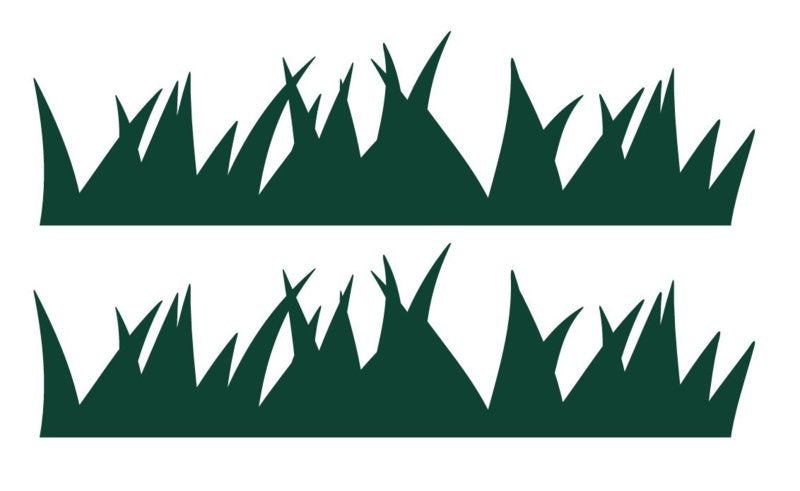 Muursticker gras