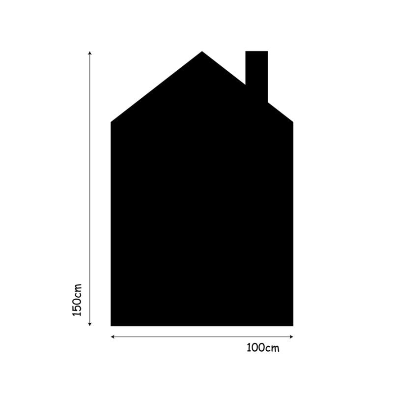 Muursticker huisje XL kinderkamer / babykamer
