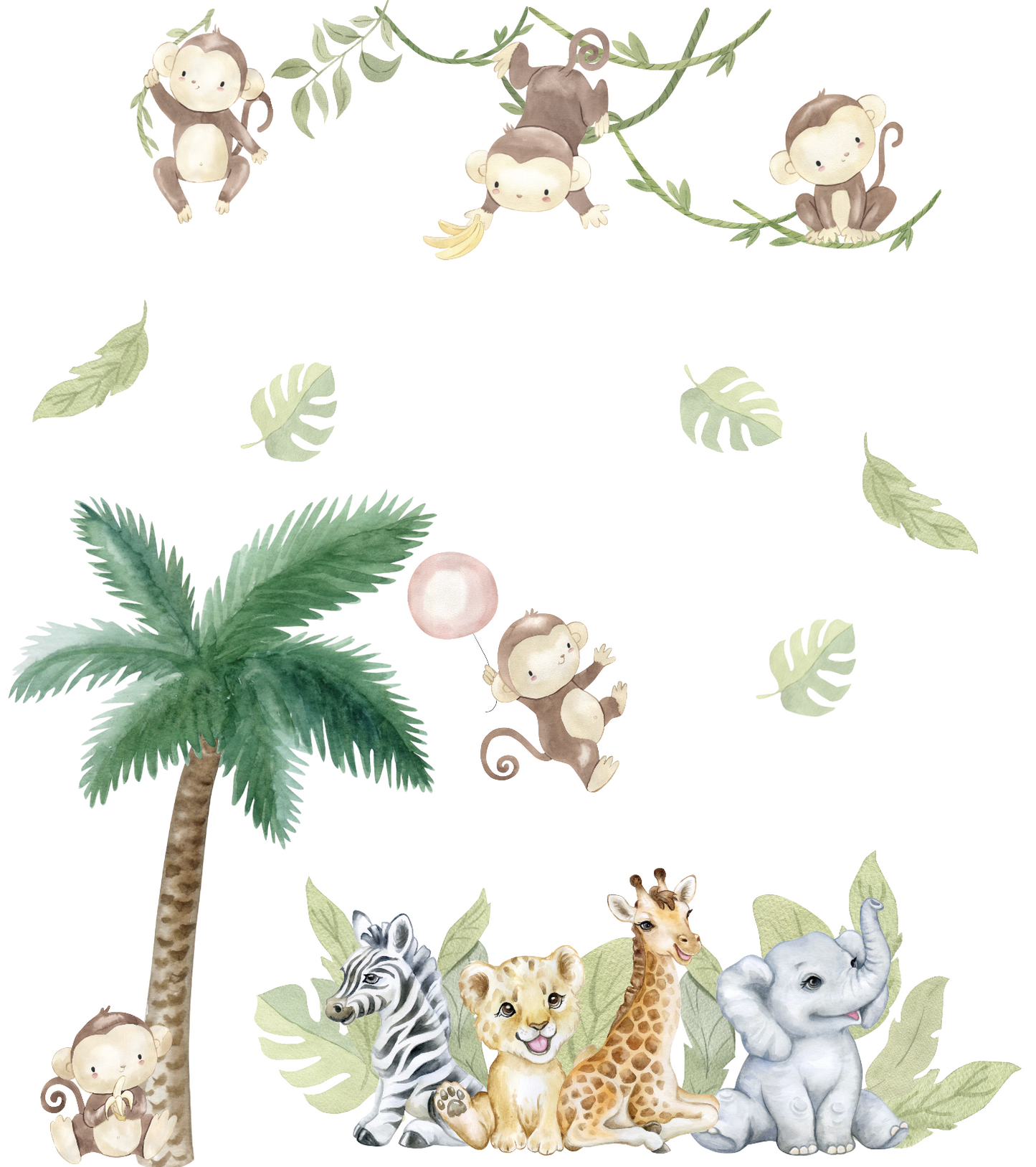 Custom Jungle dieren