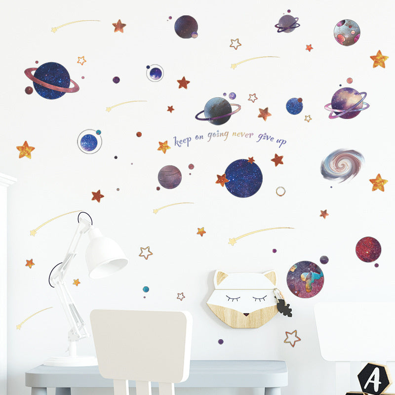 Muursticker planeten sticker kinderkamer