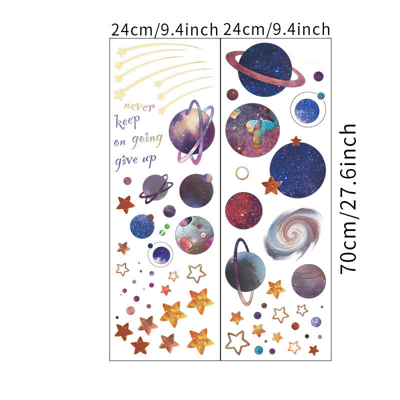 Muursticker planeten sticker kinderkamer