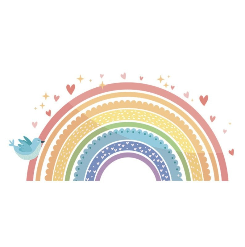 Muursticker regenboog kinderkamer