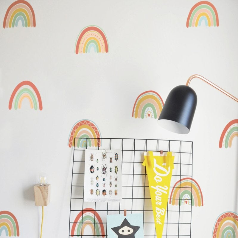 Muursticker regenboog mini regenbogen kinderkamer / babykamer