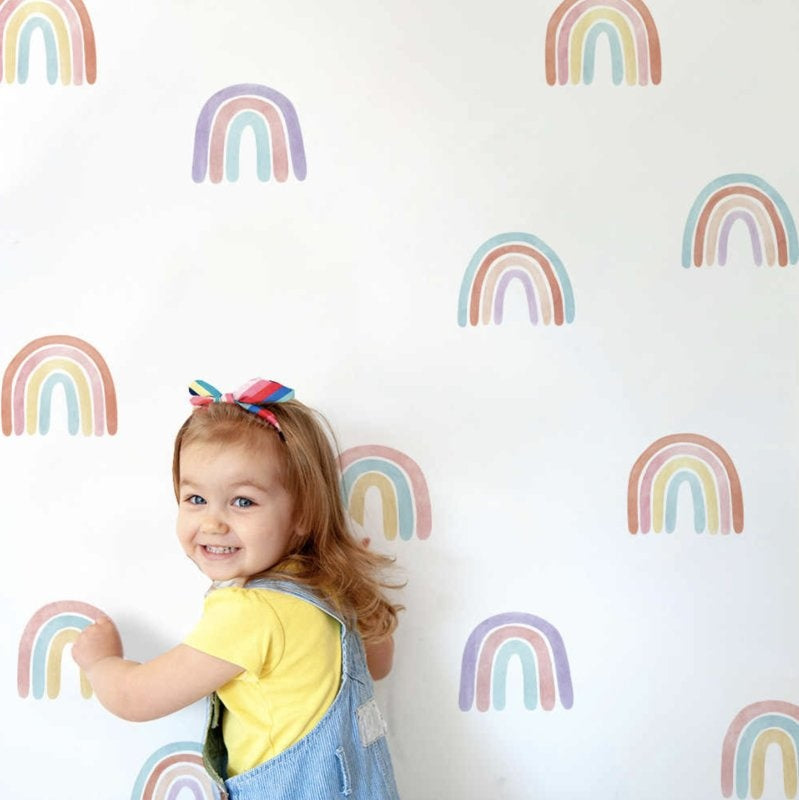 Muursticker regenboog mini regenbogen kinderkamer / babykamer
