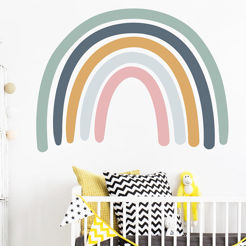 Muursticker regenboog kinderkamer