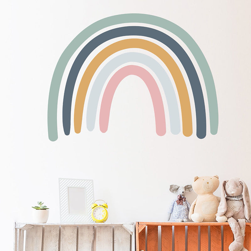 Muursticker regenboog kinderkamer