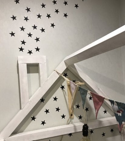 Muursticker sterren print / patroon kinderkamer