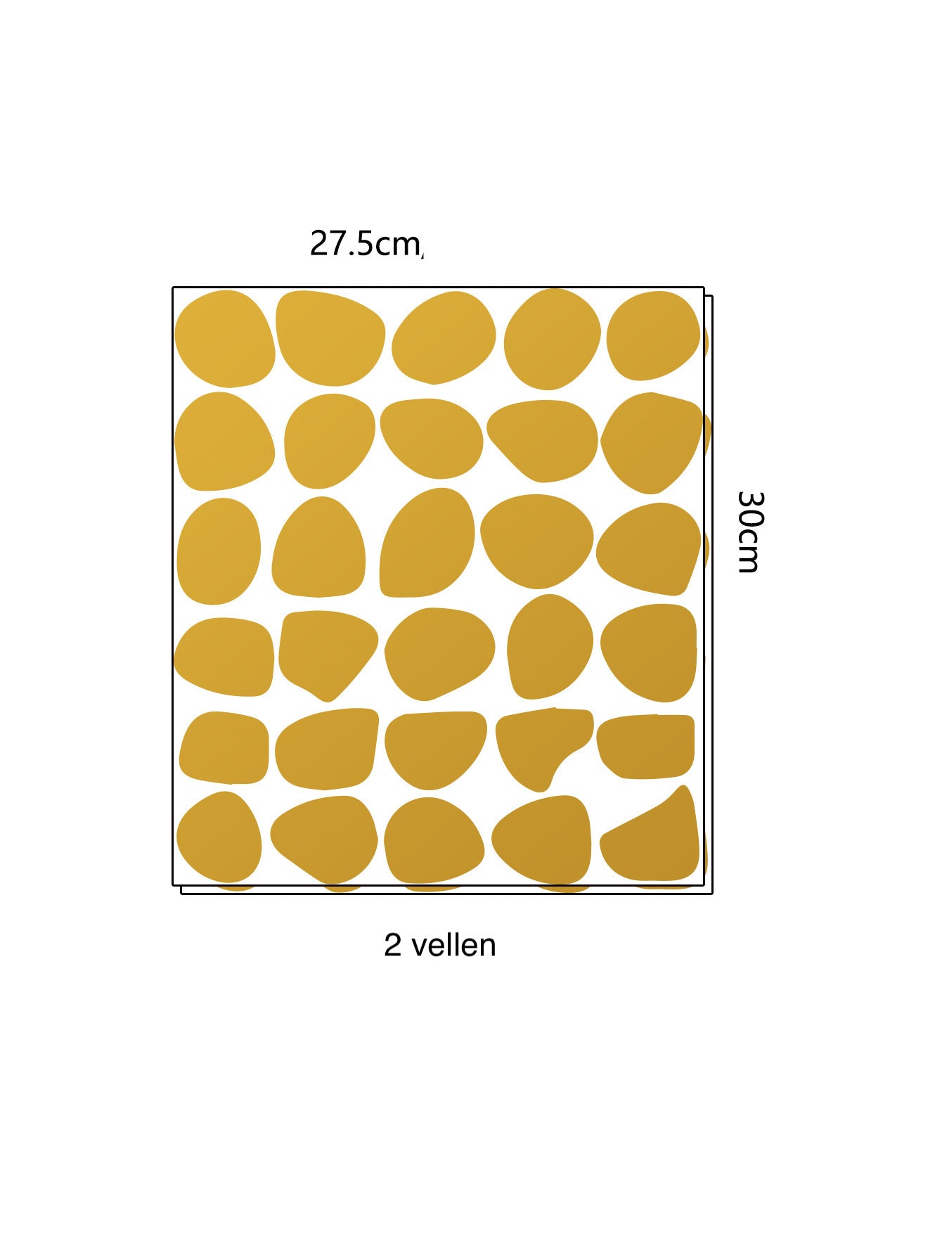 Muurstickers imperfecte stippen / cirkels babykamer kinderkamer