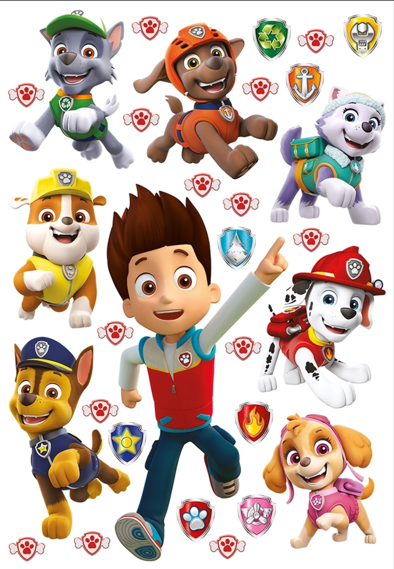 Paw Patrol Muurstickers
