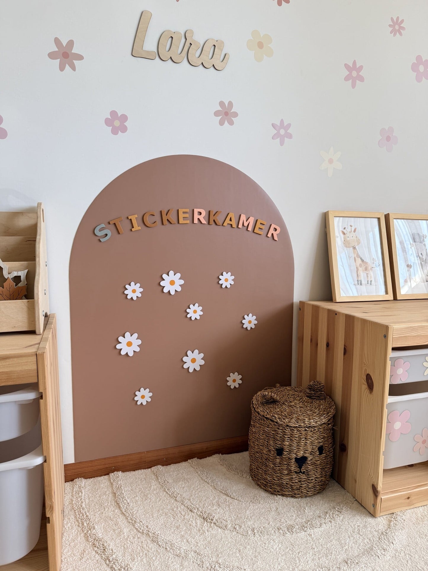 Magneetsticker met krijtbord functie voor de Kinderkamer 95×75 cm – Verwijderbaar